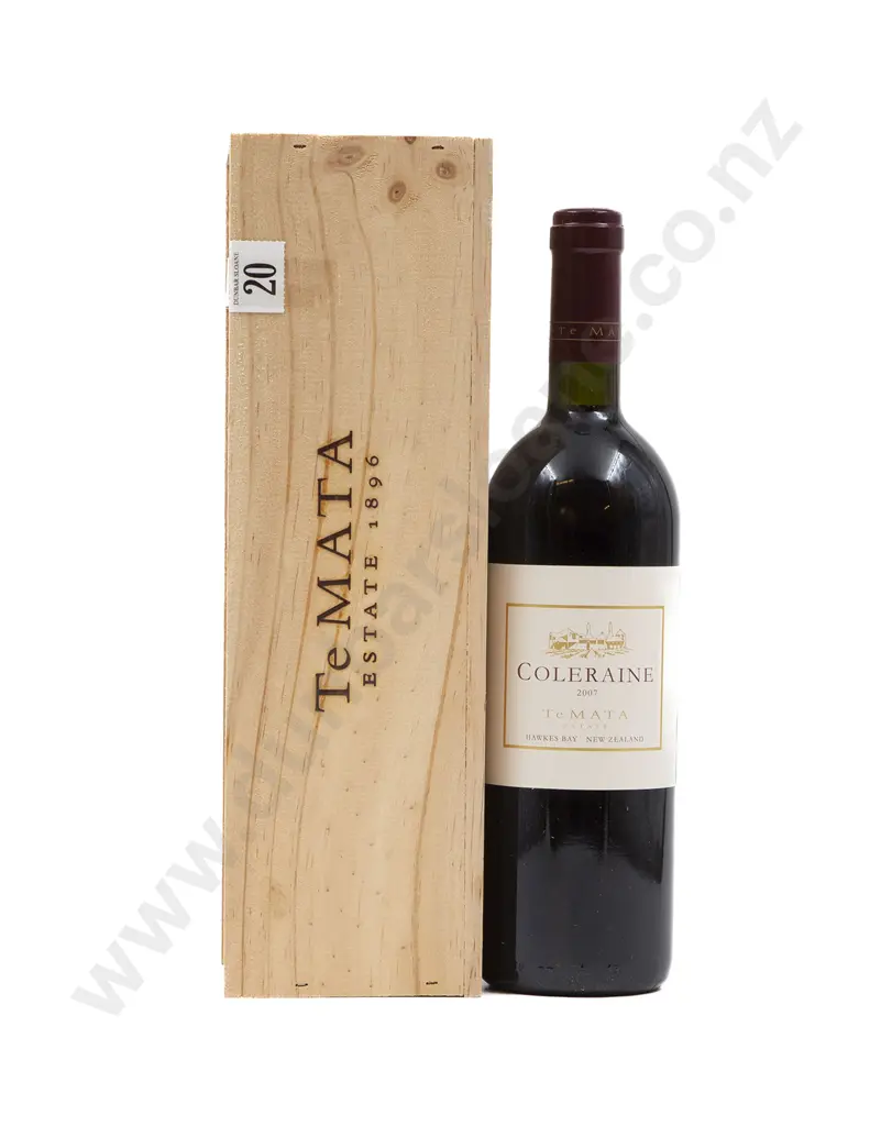 1 bottle NZ 2007 Coleraine Te Mata Estate Image 1++