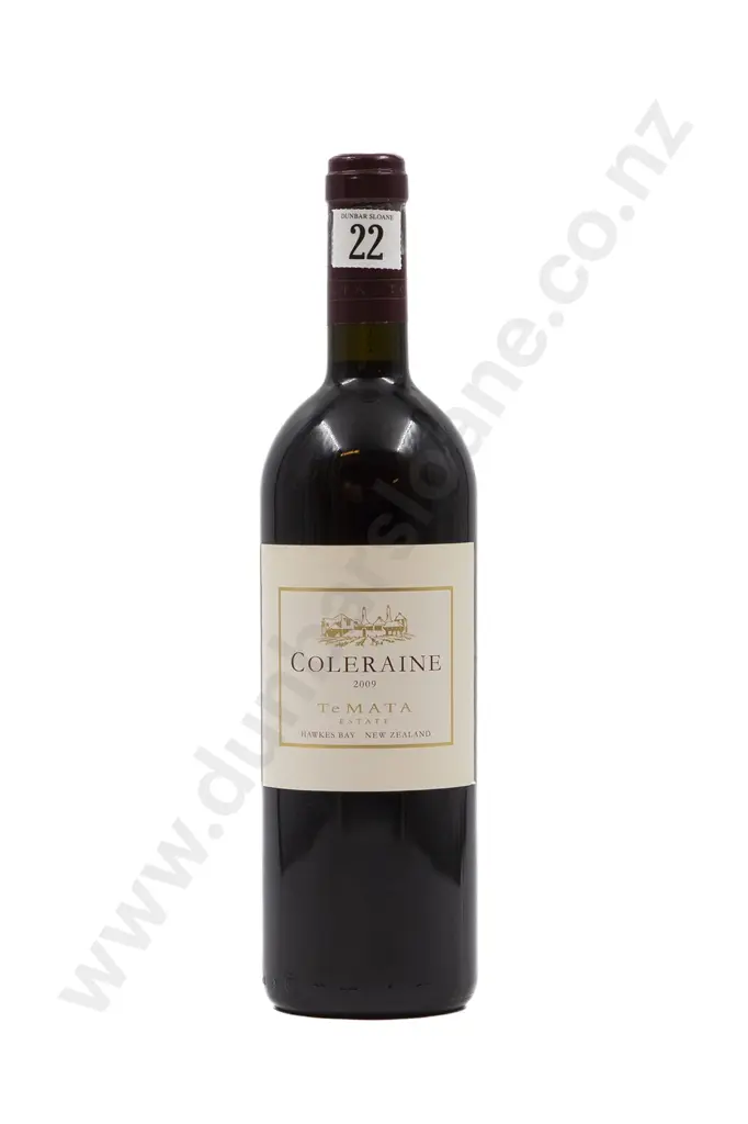 1 bottle 2009 Coleraine Te Mata Estate Image 1++