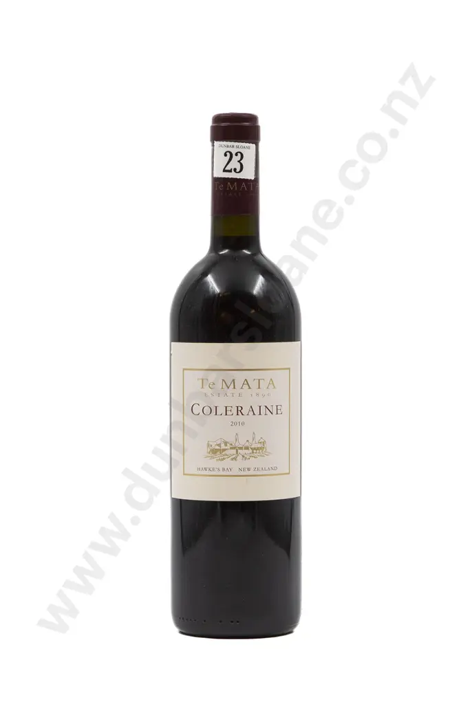 1 bottle 2010 Coleraine Te Mata Estate Image 1++