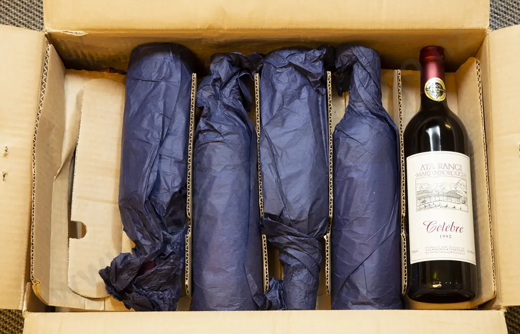 6 bottles 1990 Reserve Ata Rangi Pinot Noir Image 1++