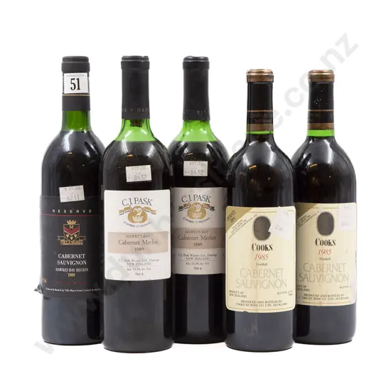 5 bottles Mixed Lot