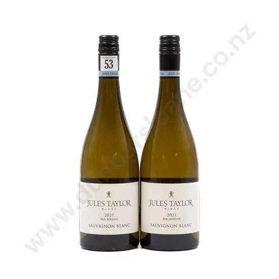 2 bottles 2021 Jules Taylor Marlborough Sauvignon Blanc