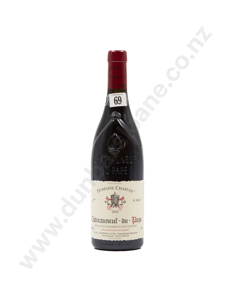 1 bottle 2016 Domaine Charvin Chateauneuf-du-Pape Bordeuax Image 1++