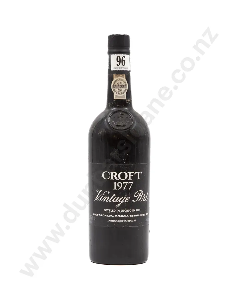 1 bottle 1977 Croft Vintage Port Image 1++