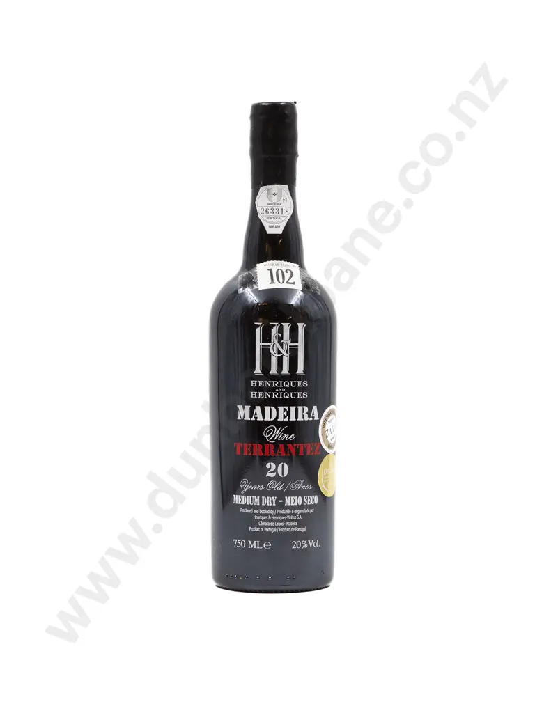 1 bottle Henriques & Henriques 20 year old "Terrantez" Madiera Image 1++