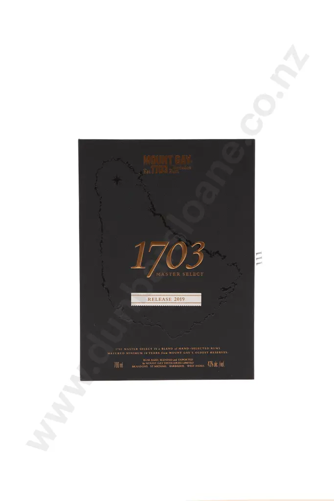 1 bottle Mount Gay Rum "1703" Image 1++
