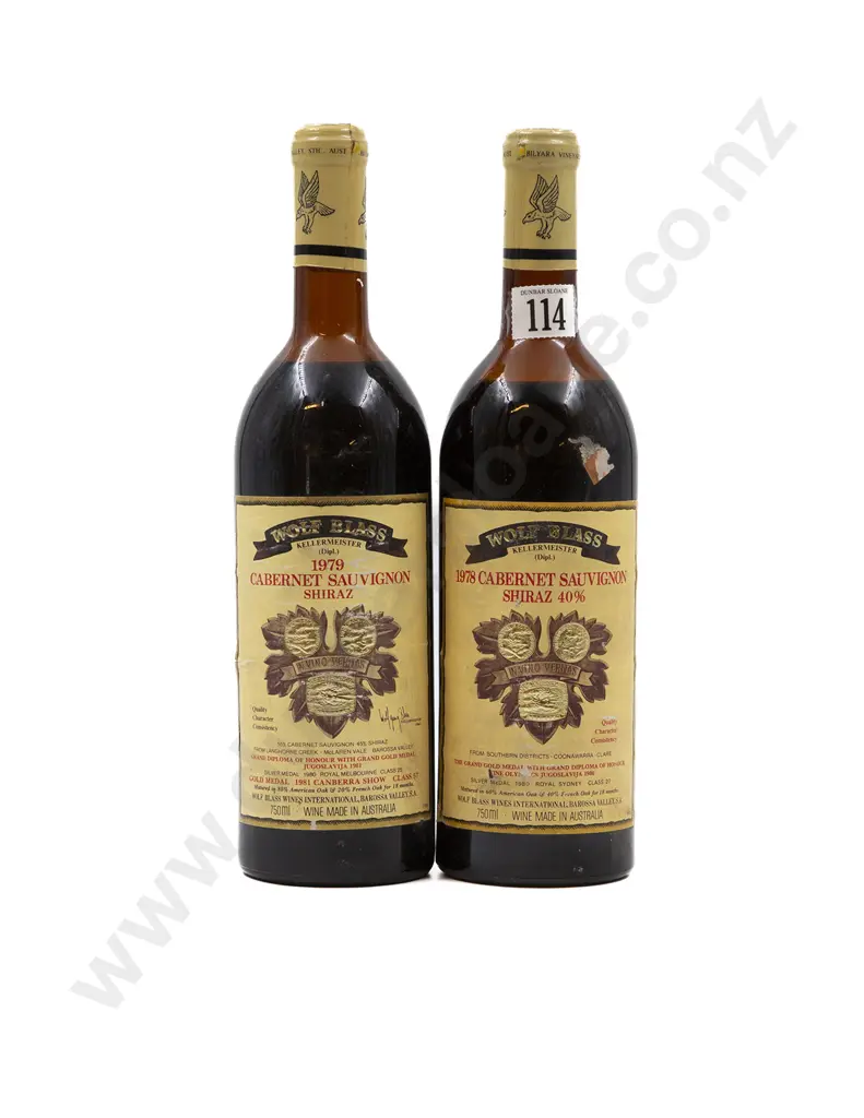 2 bottles Wolf Blass Yellow Label Cabernet Sauvignon Shiraz Image 1++