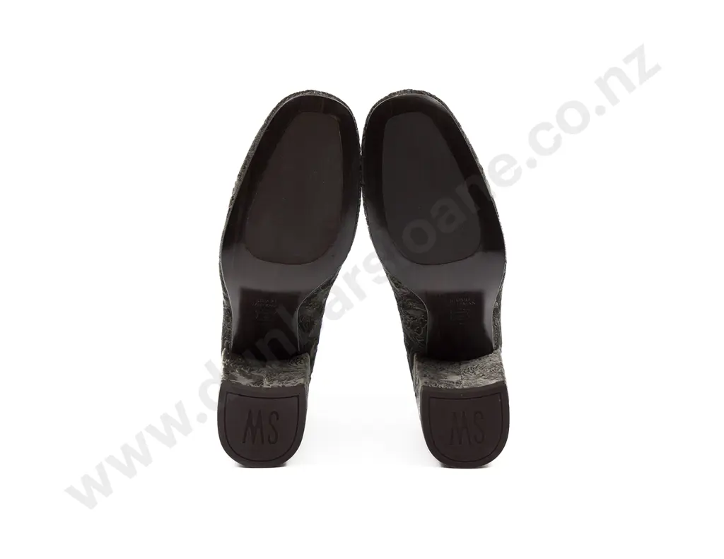 Stuart Weitzman Sculptured Velvet Booties Image 1++