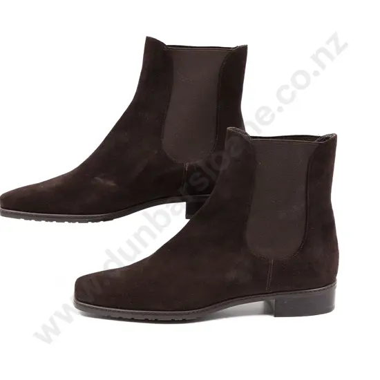 Stuart Weitzman Suede Chelsea Boots