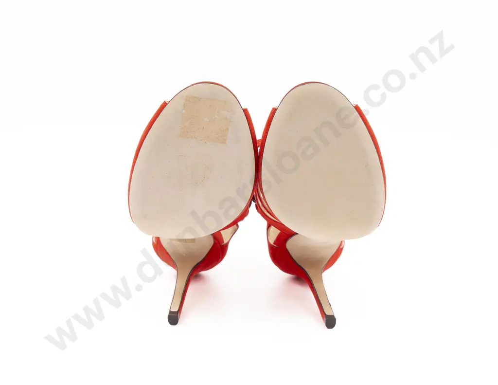 Jimmy Choo Suede Cutout Sandal with Crystals Image 1++