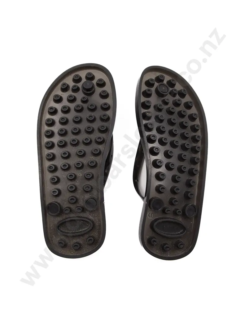 Versace Sport Black Flip-Flops Image 1++