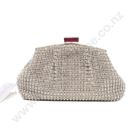 Vintage Firucci Rhinestone Evening Purse