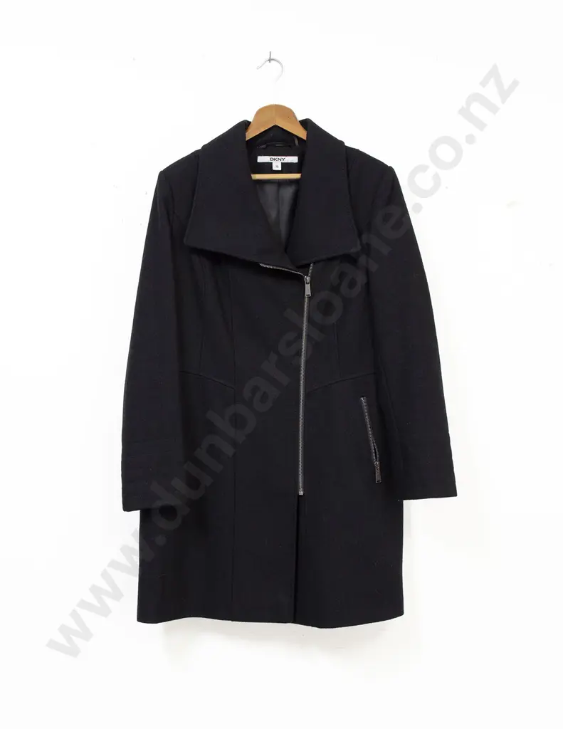 DKNY Black Winter Coat Image 1++