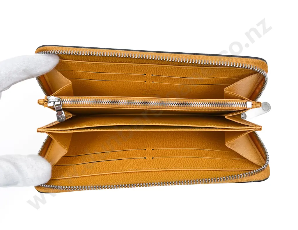 Louis Vuitton Zippy Yellow Epi Leather Wallet Image 1++