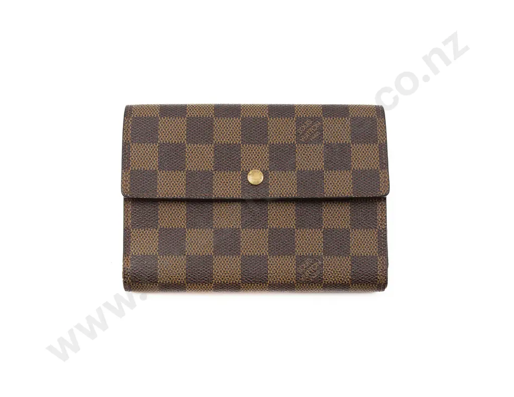 Louis Vuitton Damier Ebene Medium Trifold Wallet Image 1++