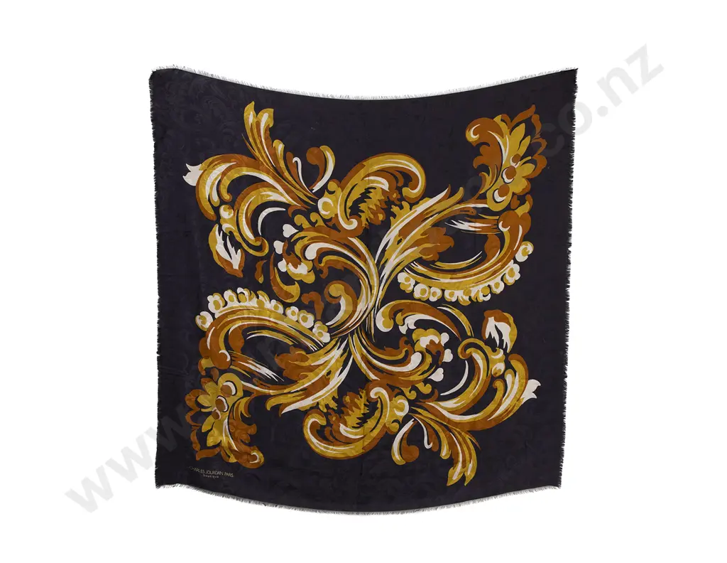 Charles Jourdan Silk Scarf Image 1++