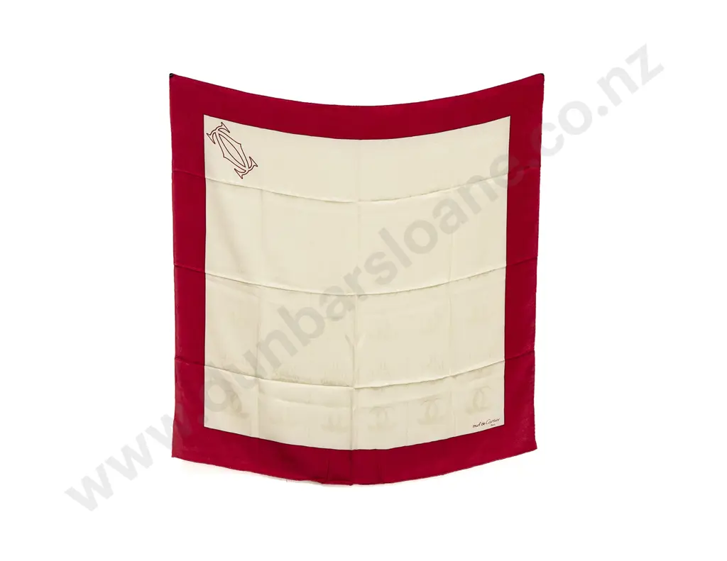 Cartier Silk Scarf Image 1++