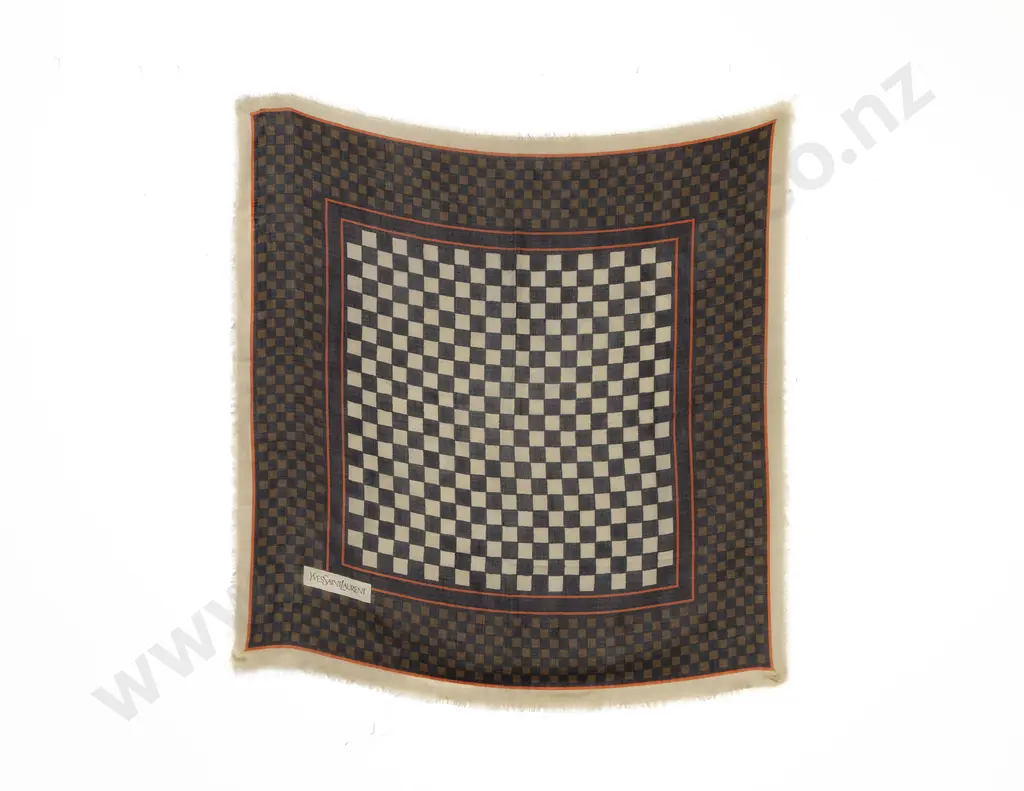 Yves Saint Laurent Cotton Scarf Image 1++