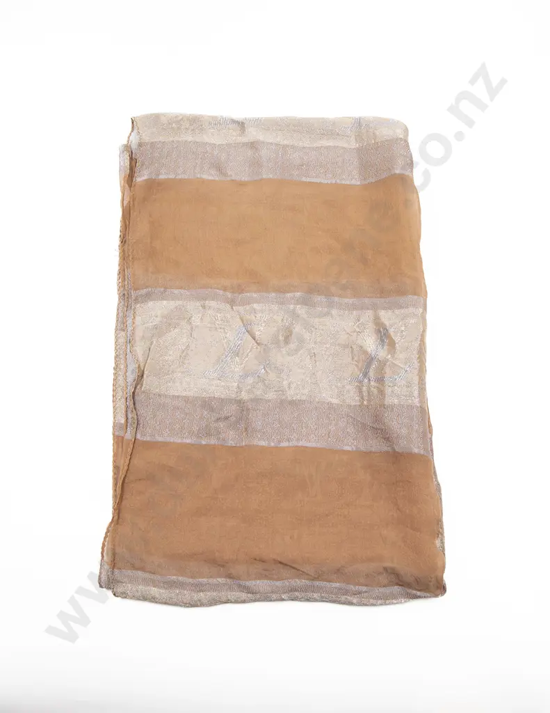 Louis Vuitton Printed Silk Shoulder Scarf Image 1++
