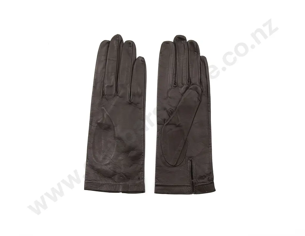 Fine Brown Leather Gloves Image 1++