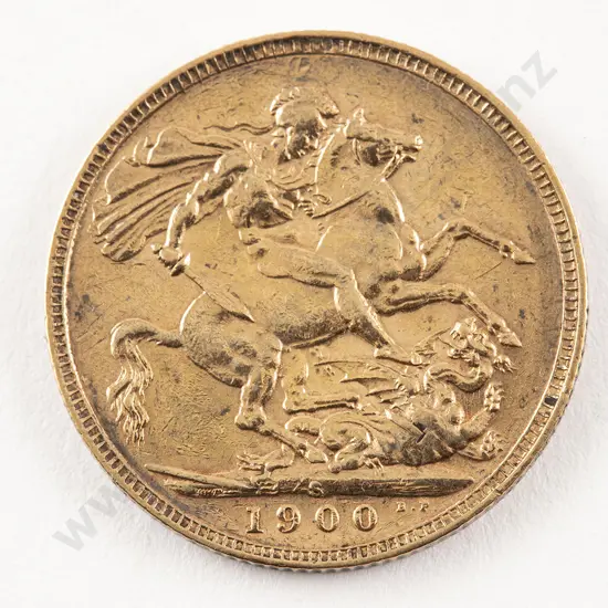 1900 Gold Sovereign