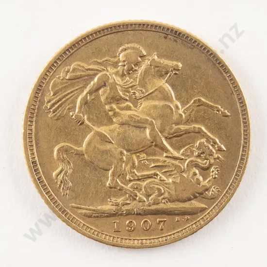 1907 Gold Sovereign