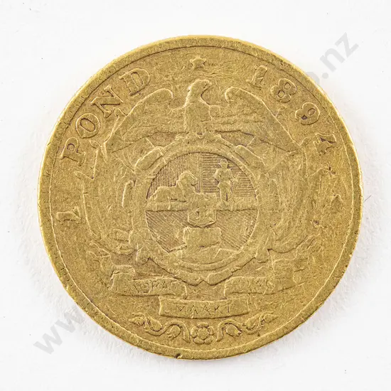 1894 1 Pond Gold Coin