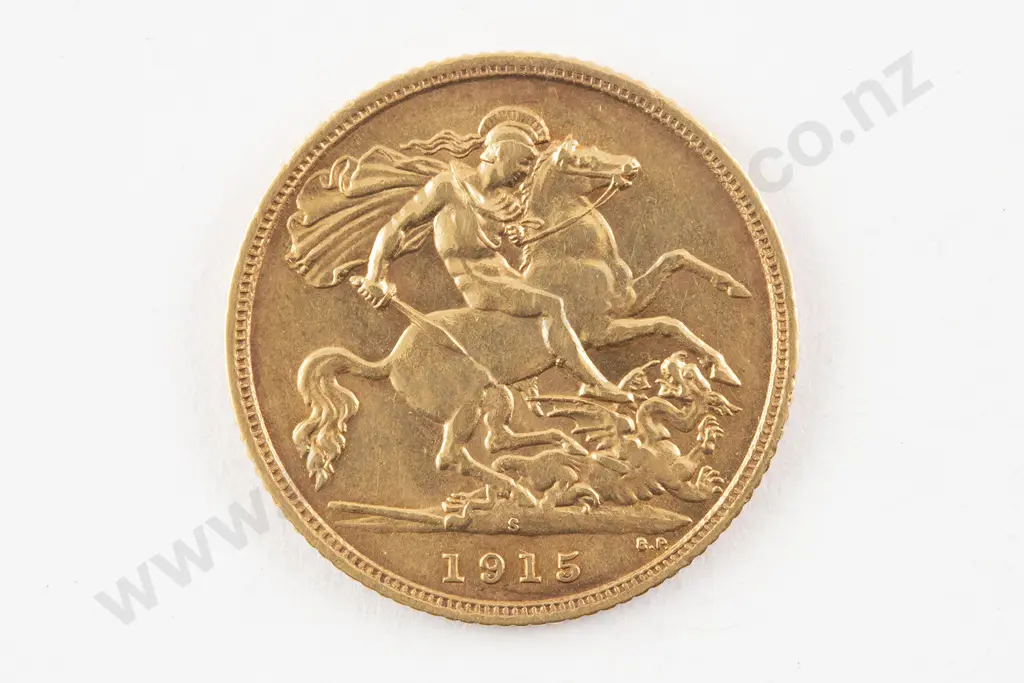 1915 Half Sovereign Image 1++