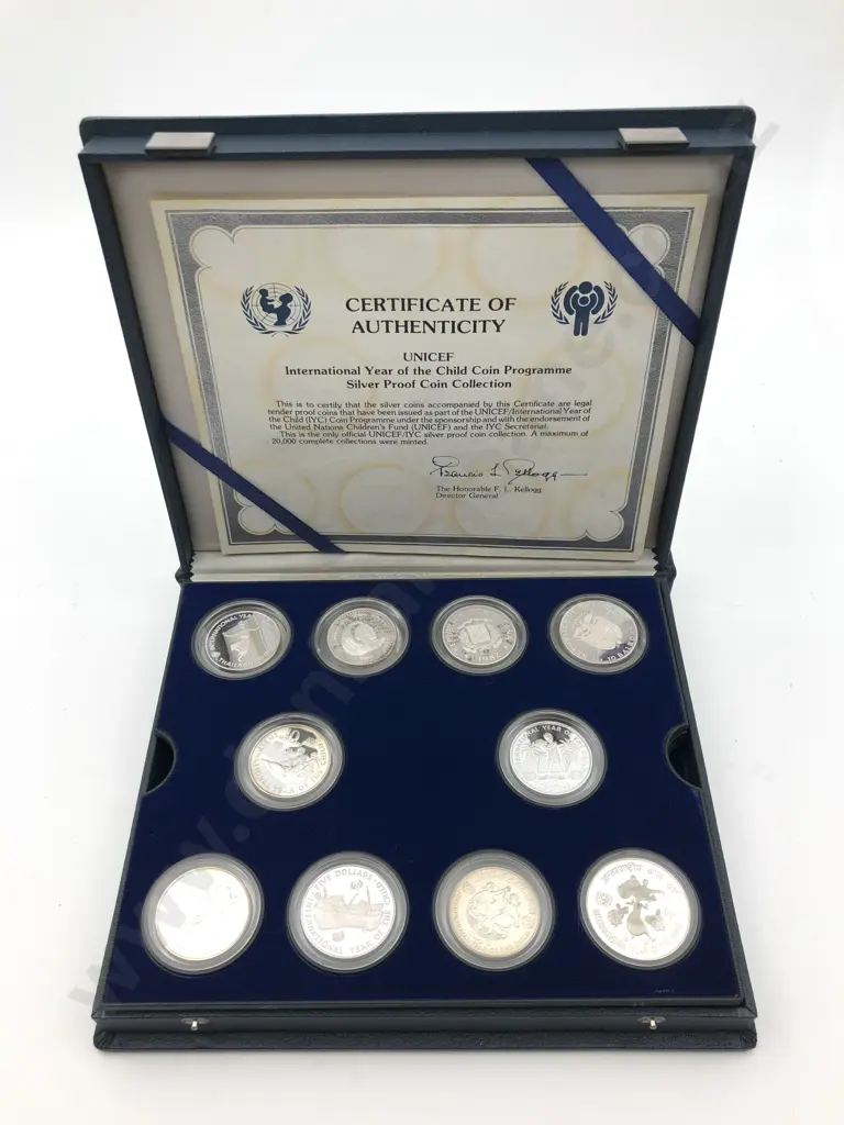 UNICEF International Year of the Child Coin Programme Coin Collection Image 1++
