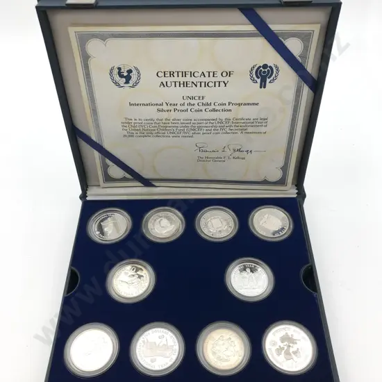 UNICEF International Year of the Child Coin Programme Coin Collection
