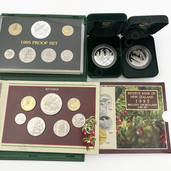 NZ 1995 Tui Coin Sets