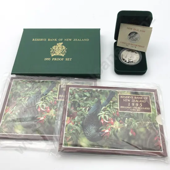 NZ 1995 Tui Coin Sets