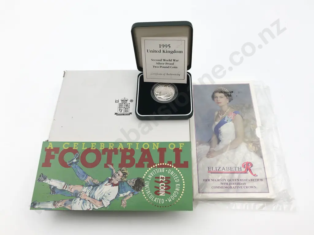 UK Royal Mint 1998 Proof Coin Collection Image 1++