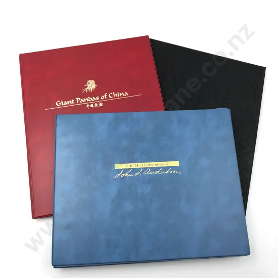 USA Fleetwood Three Albums Mint Stamps of the World