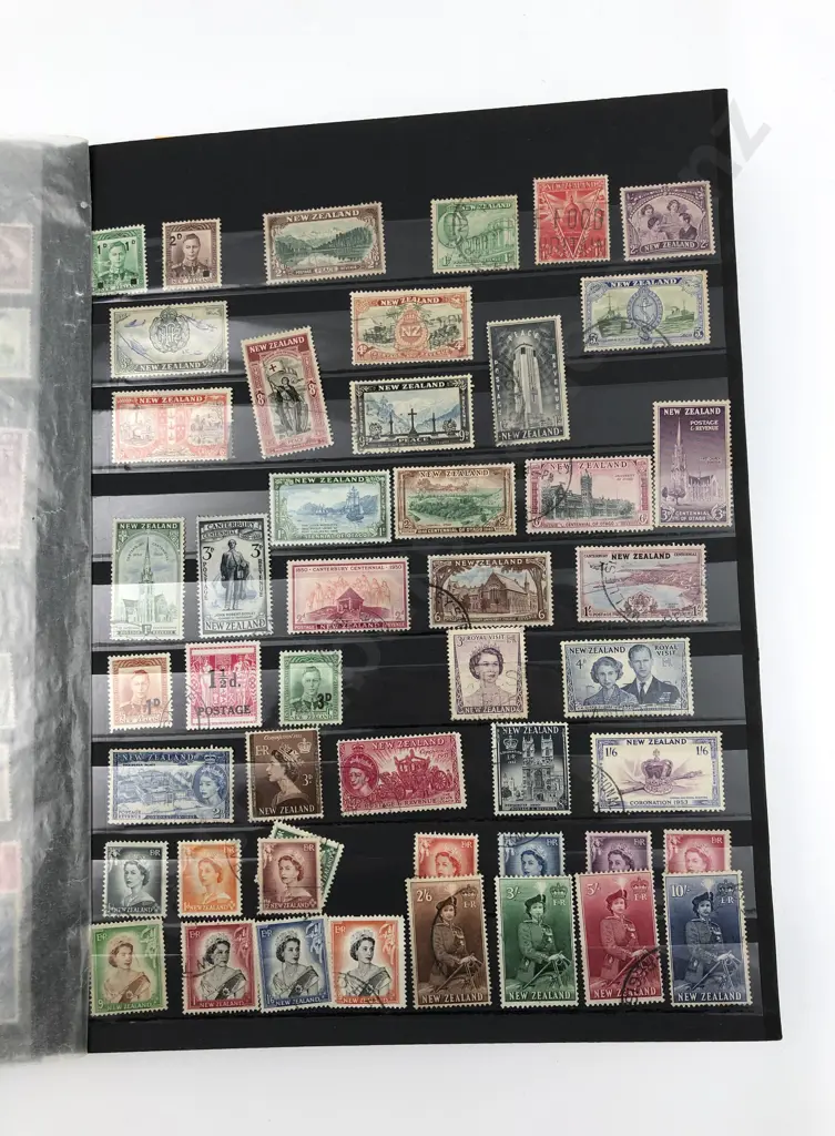 NZ Stock Book Album Image 1++
