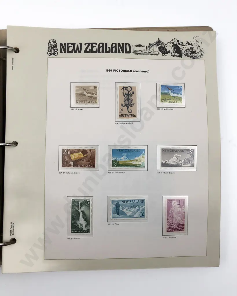 NZ Stock Book Album Image 1++
