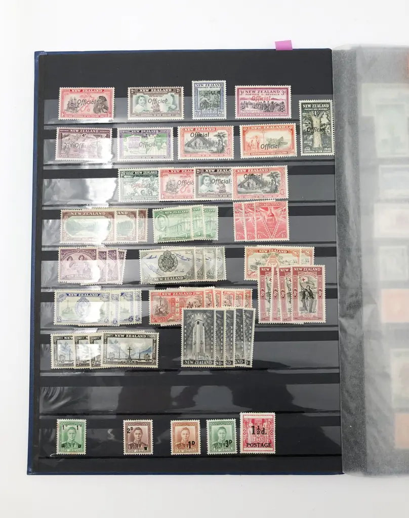 NZ Two Stock Book Albums Image 1++