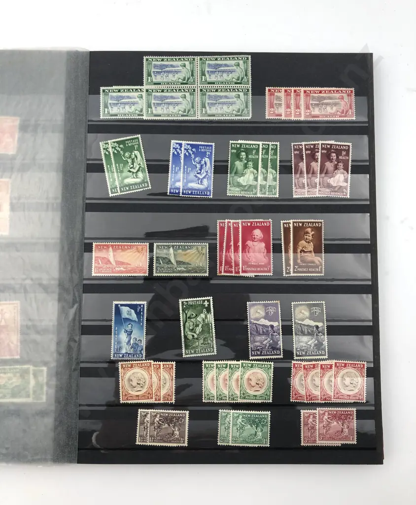 NZ Two Stock Book Albums Image 1++