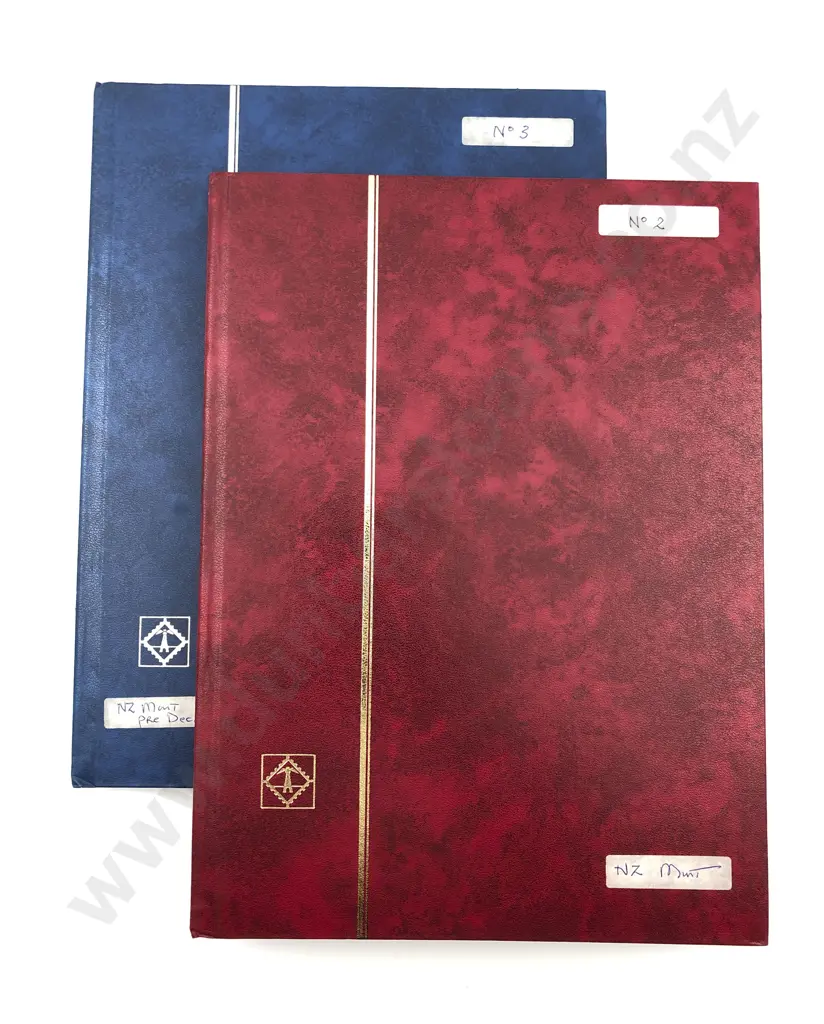 NZ Two Stock Book Albums Image 1++