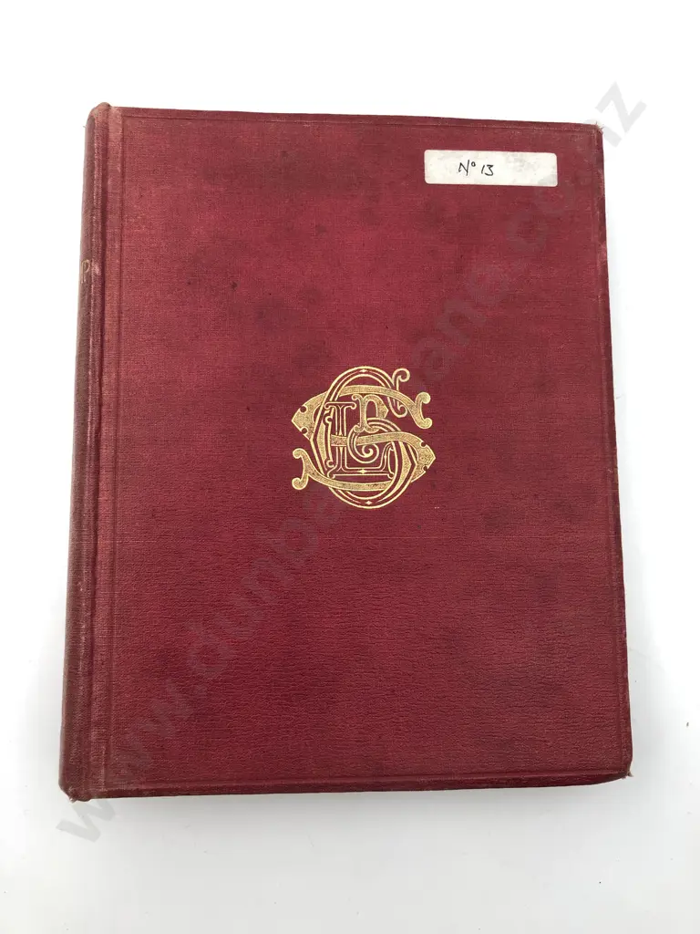 Antique World Stamp Album Image 1++