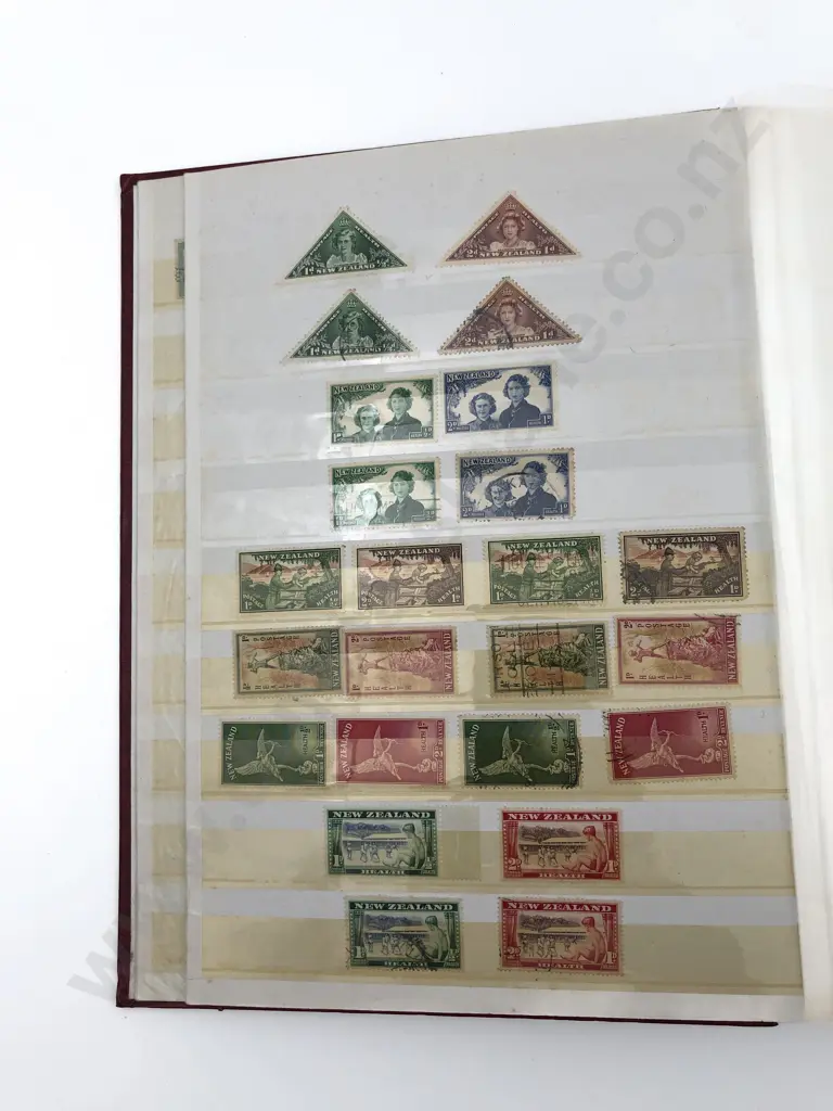 NZ Stock Book Album Image 1++