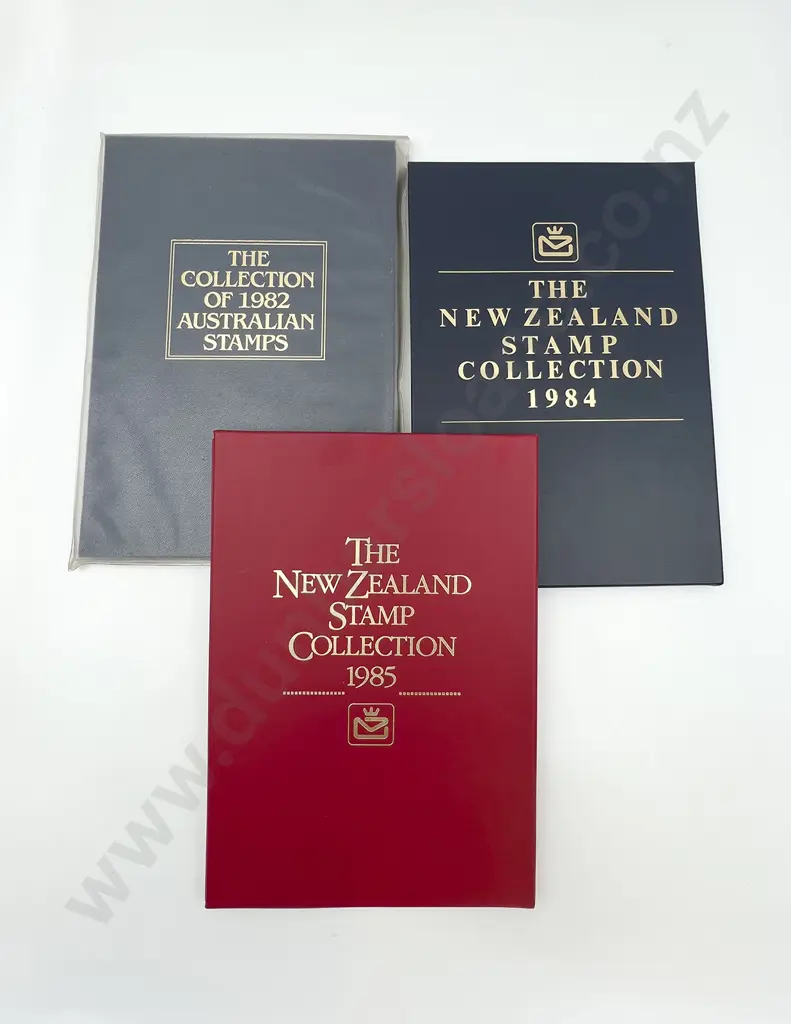 Two NZ Stamp Collection Albums Image 1++