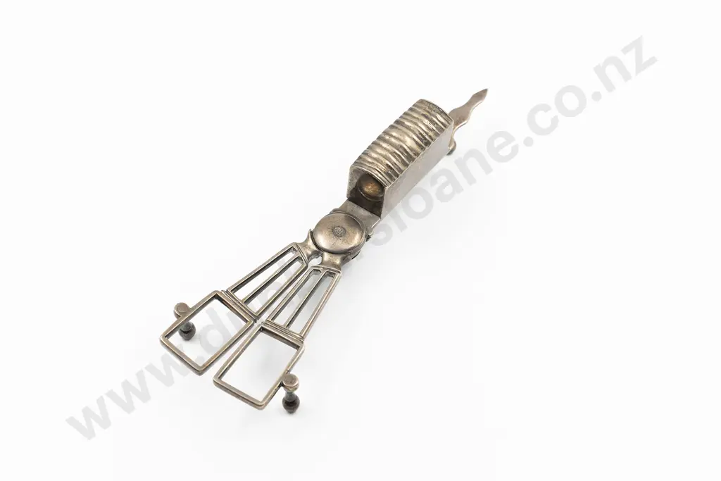 Rare Pair Geo III Irish S/S Candle Snuffers Image 1++
