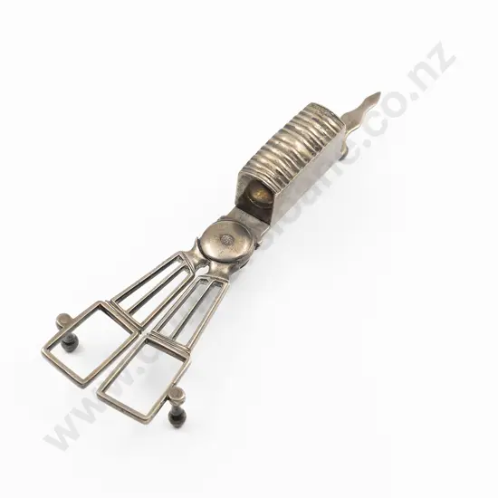 Rare Pair Geo III Irish S/S Candle Snuffers