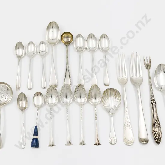 19 Pieces Of Mixed S/S Flatware