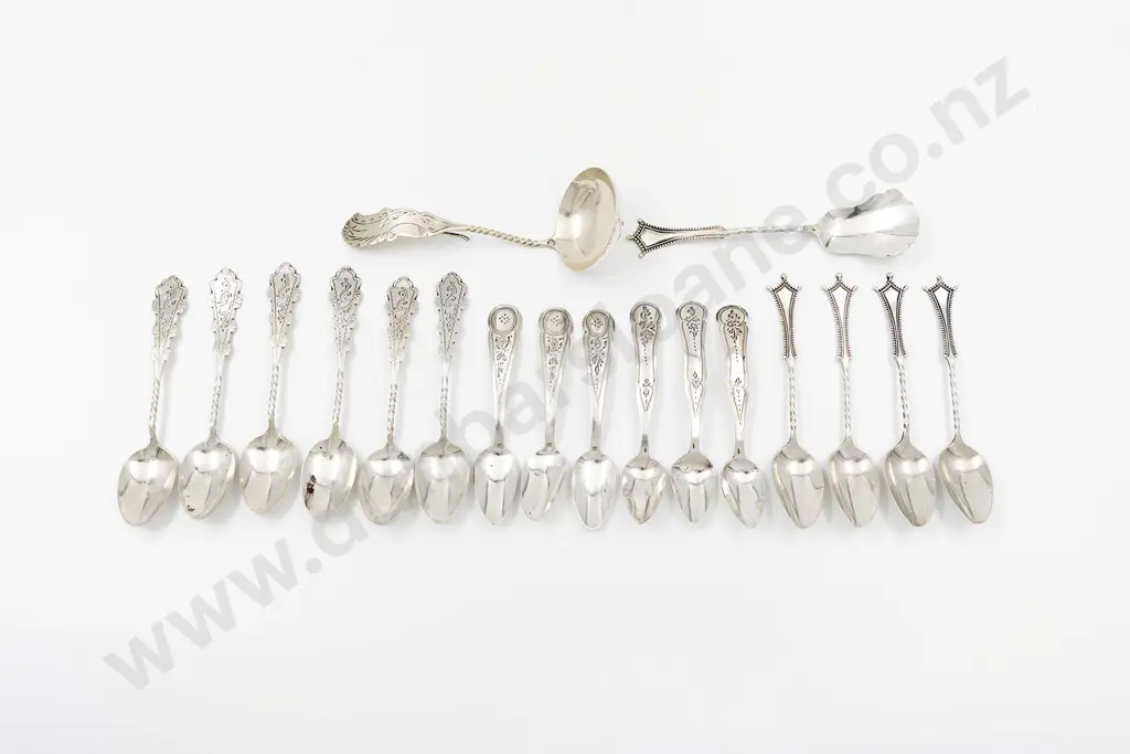 18 European Silver Spoons Image 1++