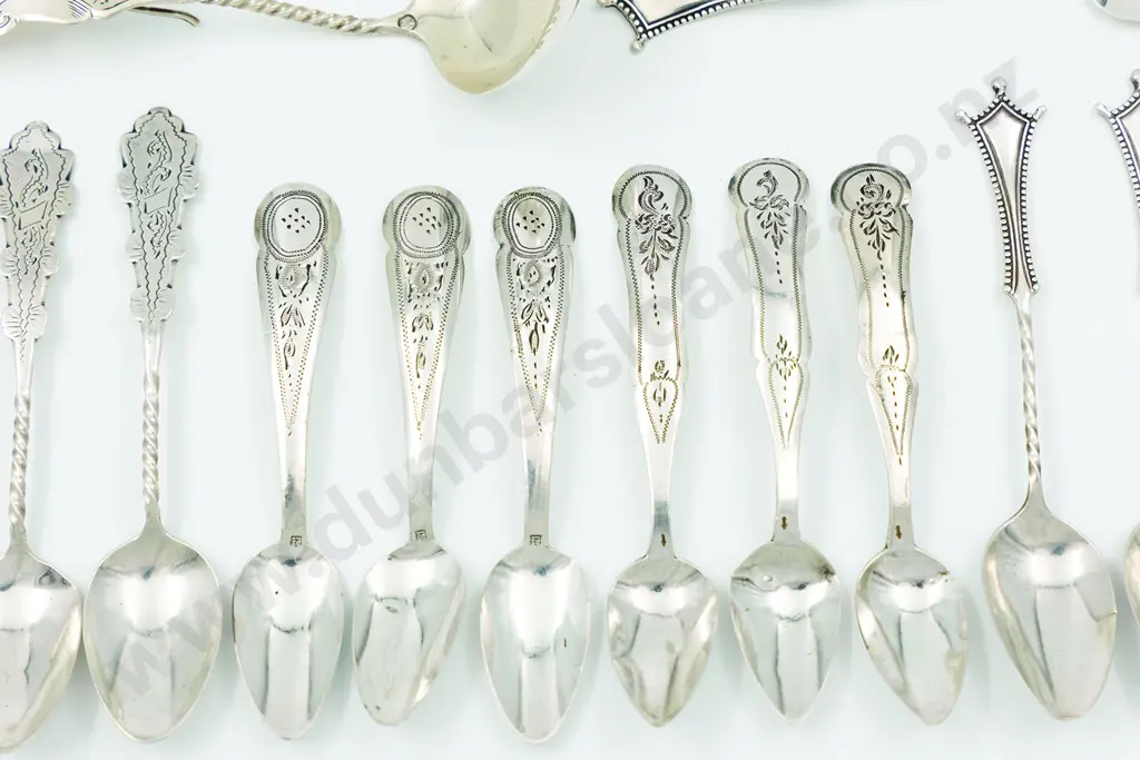 18 European Silver Spoons Image 1++
