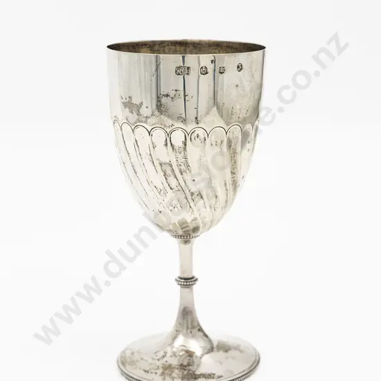 Edw VII Scottish S/S Goblet