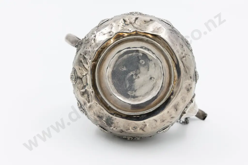 C18th Dutch Silver Teapot Image 1++