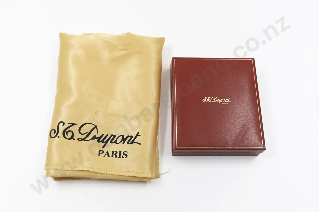 Vintage S T Dupont Gold Dust Laque De Chine Lighter Image 1++